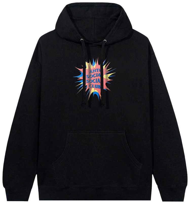 Anti Social Social Club Stunned Hoodie Black