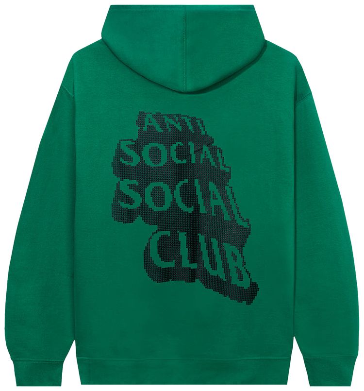 Anti Social Social Club 15 Hoodie Green