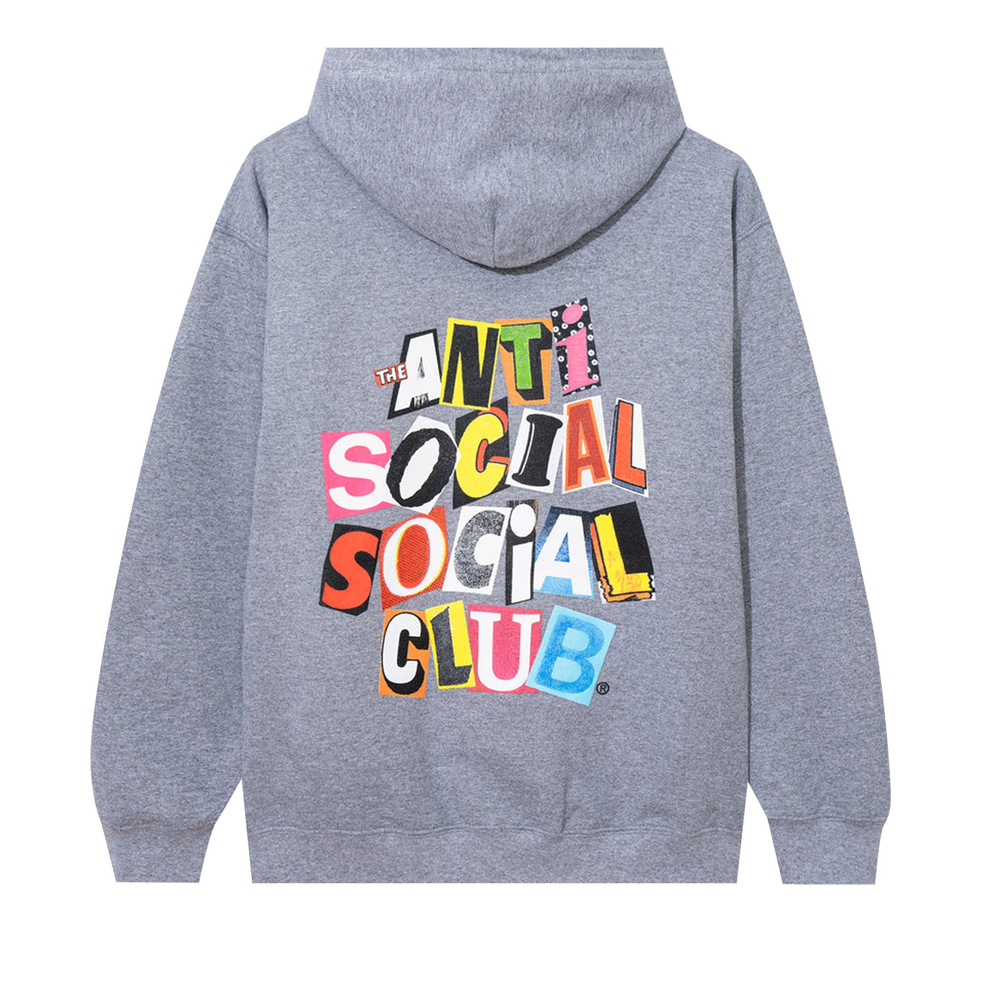 Anti social social club flag hoodie new arrivals