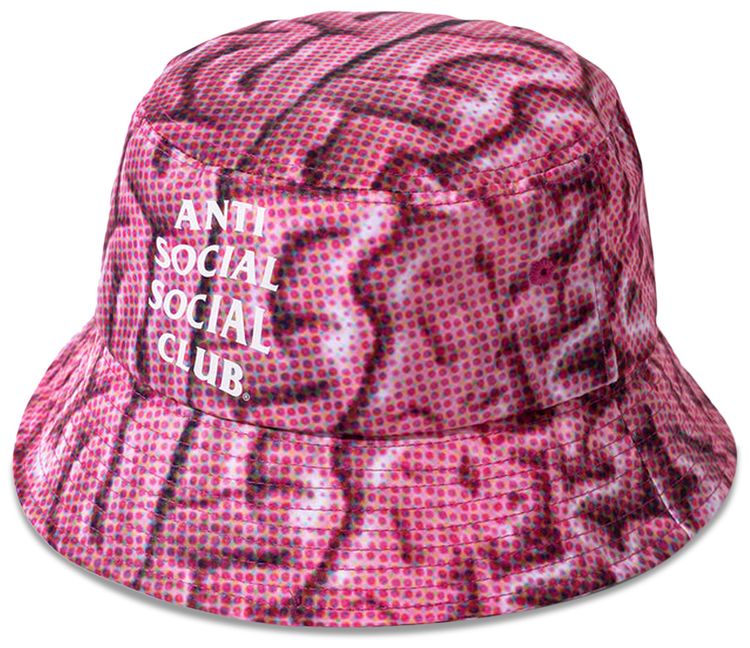 Anti Social Social Club When The Mind Games Are Done Bucket Cap Multicolor
