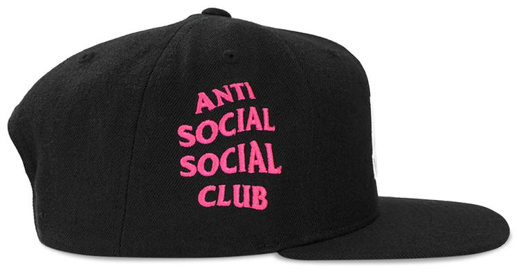 Anti Social Social Club Dot Come Cap Black