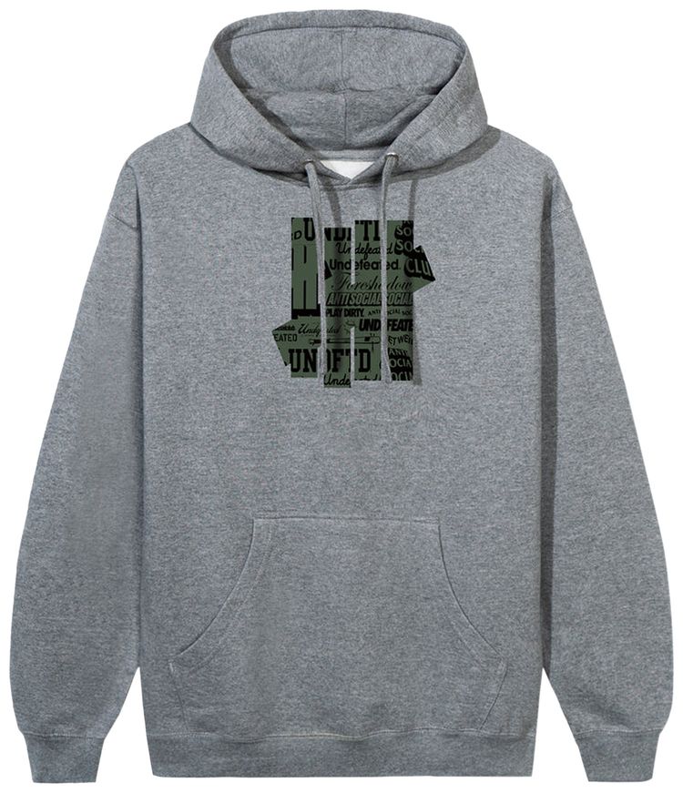Anti Social Social Club Don Dada Hoodie Heather Grey