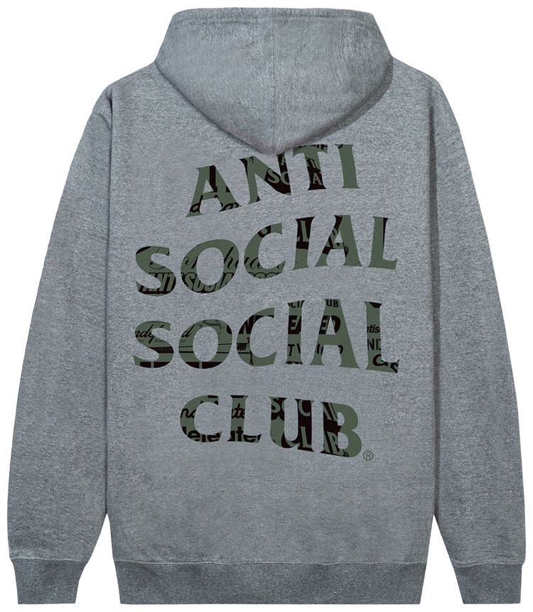 Anti Social Social Club Don Dada Hoodie Heather Grey