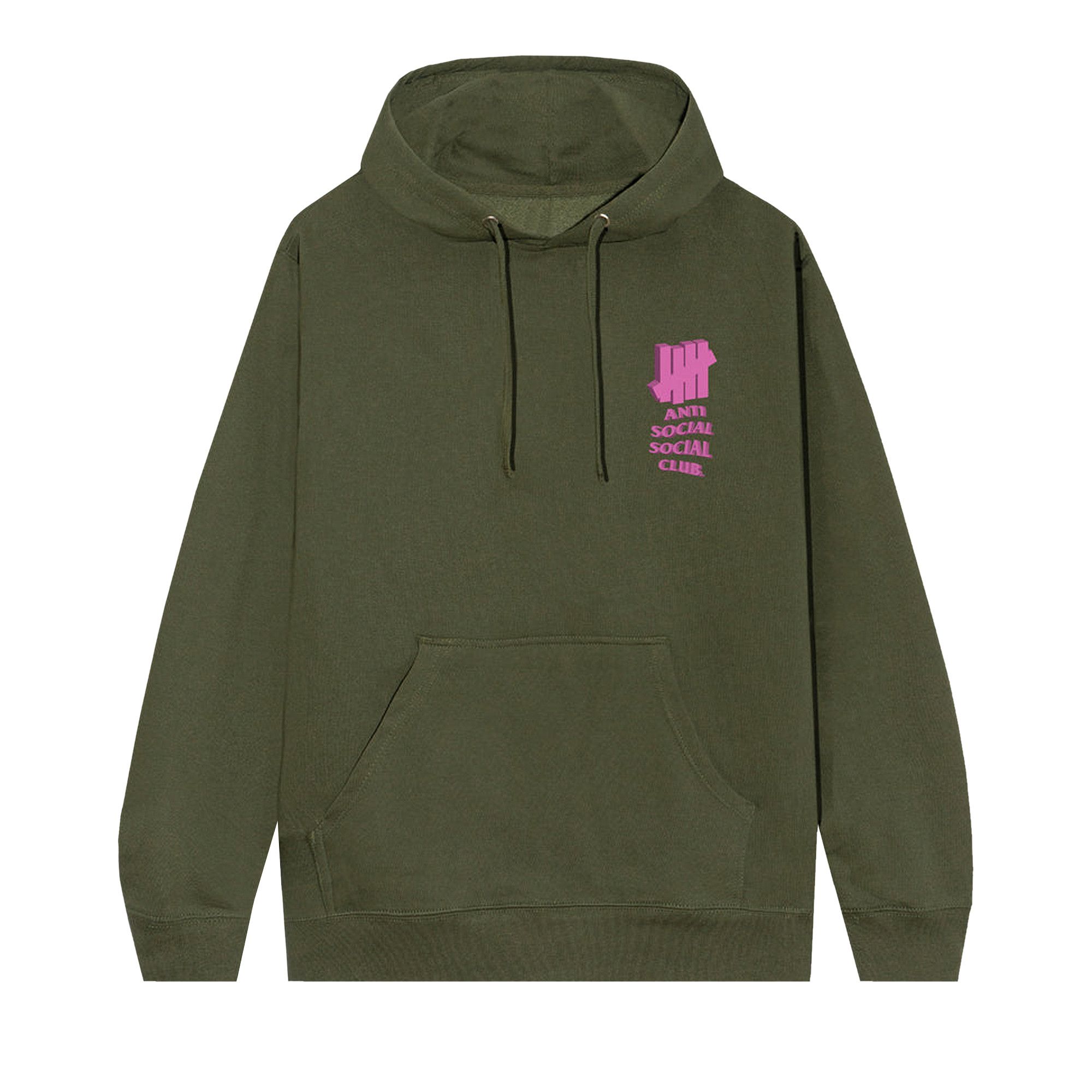 Size xxl Anti Social Social Club 1st And La Brea Hoodie Army Heather