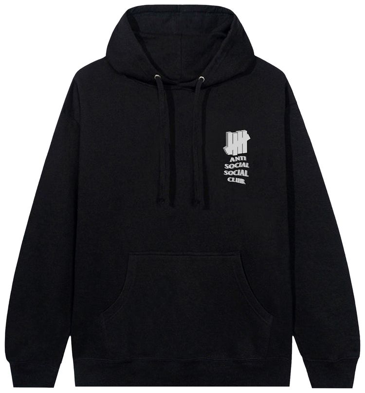 Anti Social Social Club 1st And La Brea Hoodie Black