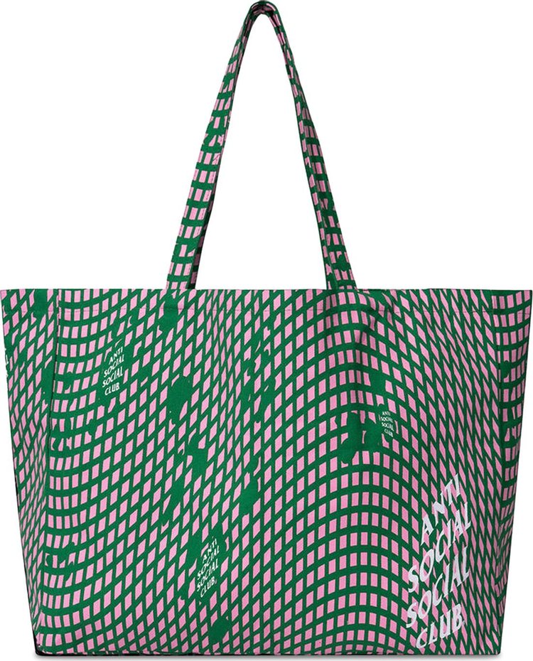 Anti Social Social Club Tokyo 1997 Tote Bag Green