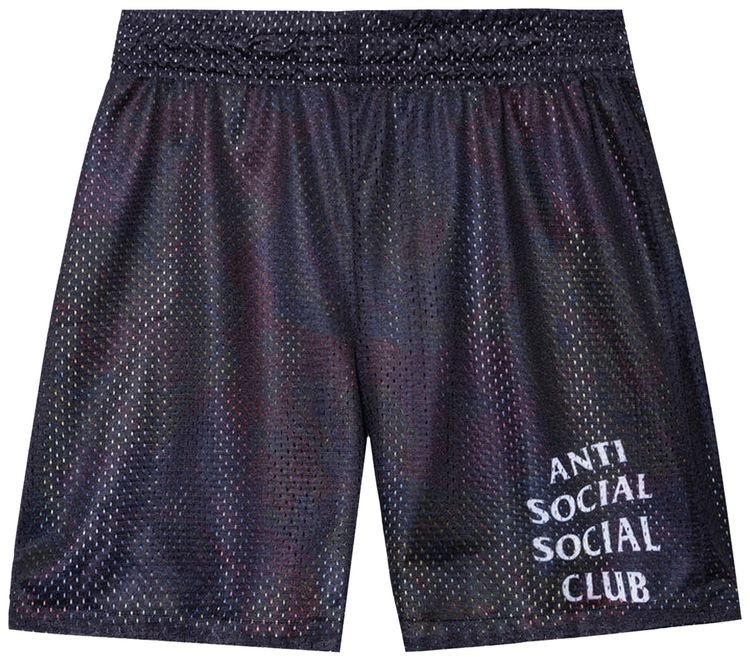 Anti Social Social Club Pedals On The Floor Reversible Mesh Shorts Multicolor