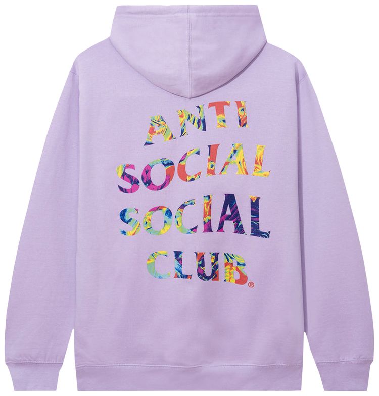 Anti Social Social Club Pedals On the Floor Hoodie Lavender