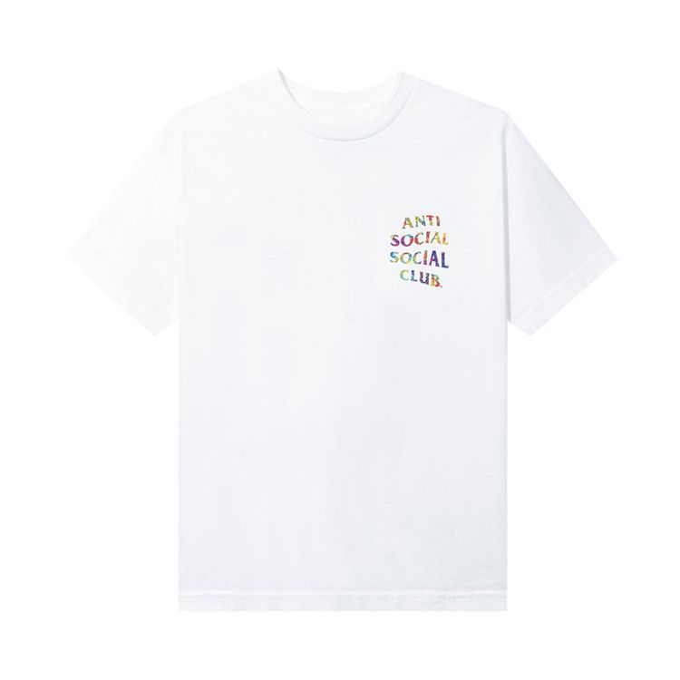 Anti Social Social Club Pedals On The Floor Tee White
