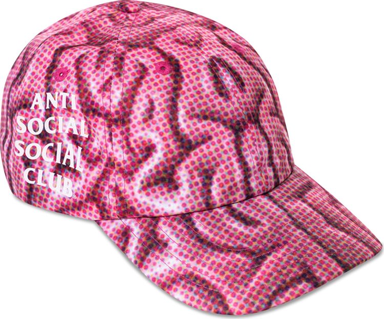 Anti Social Social Club When The Mind Games Are Done Cap 'Pink'