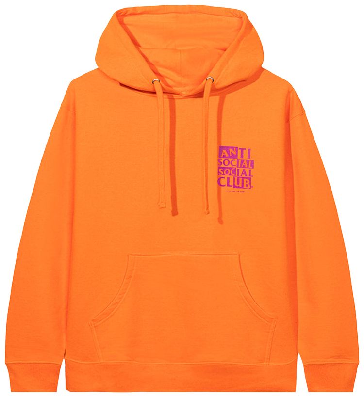 Anti Social Social Club Muted Hoodie Orange