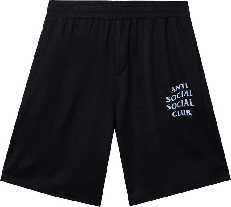 Anti Social Social Club Never Made The Team Mesh Shorts 'Black'