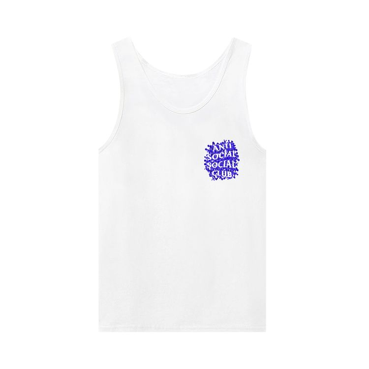 Anti Social Social Club Our Experiment Tank Top White