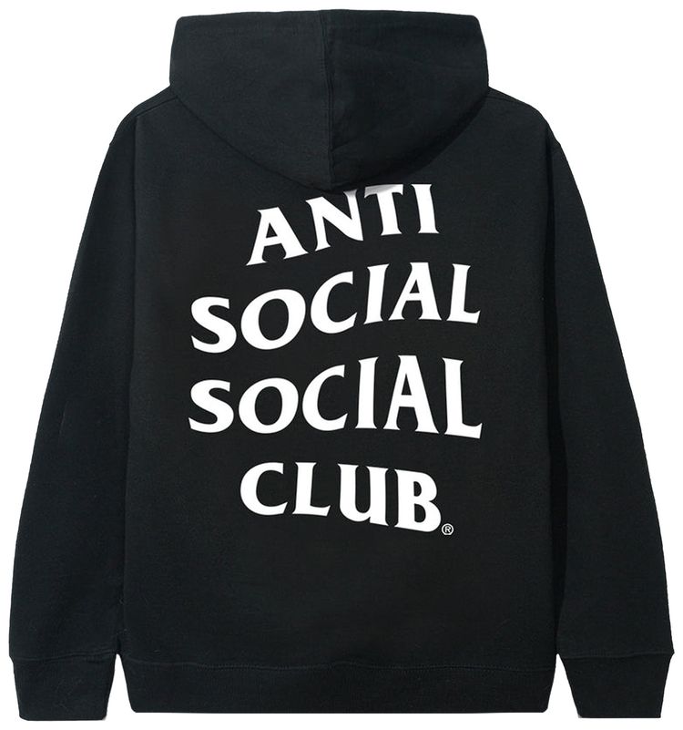 Anti Social Social Club Mind Games Hoodie Black