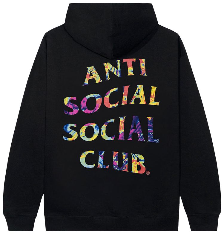 Anti Social Social Club Pedals On the Floor Hoodie Black