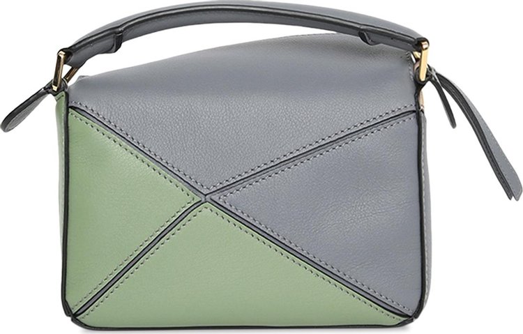 Loewe Puzzle Mini Bag Asphalt GreyNude