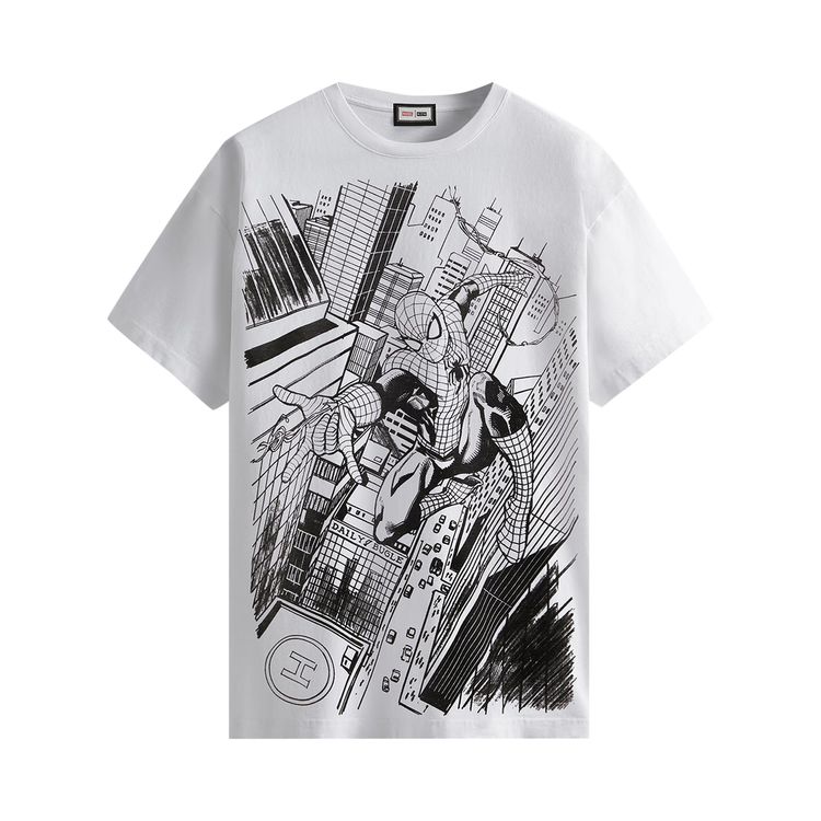 Kith For Spider Man Doctor Octopus Vintage Tee White
