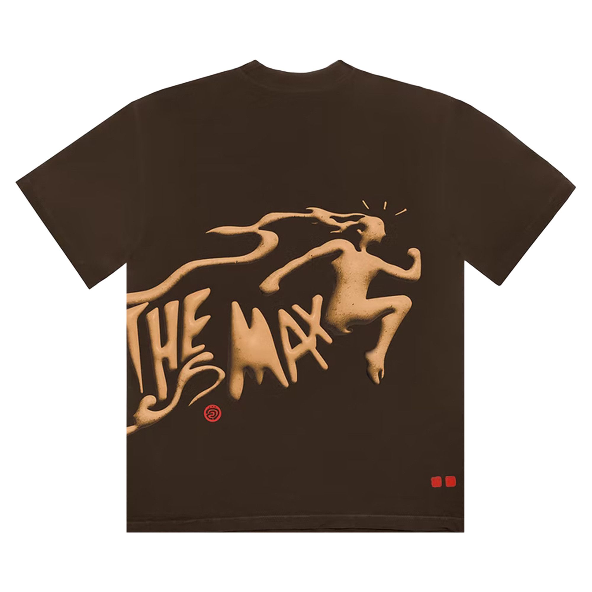 Buy Cactus Jack by Travis Scott 2 The Max Tee Brown CJAM SS01 BROW GOAT UK