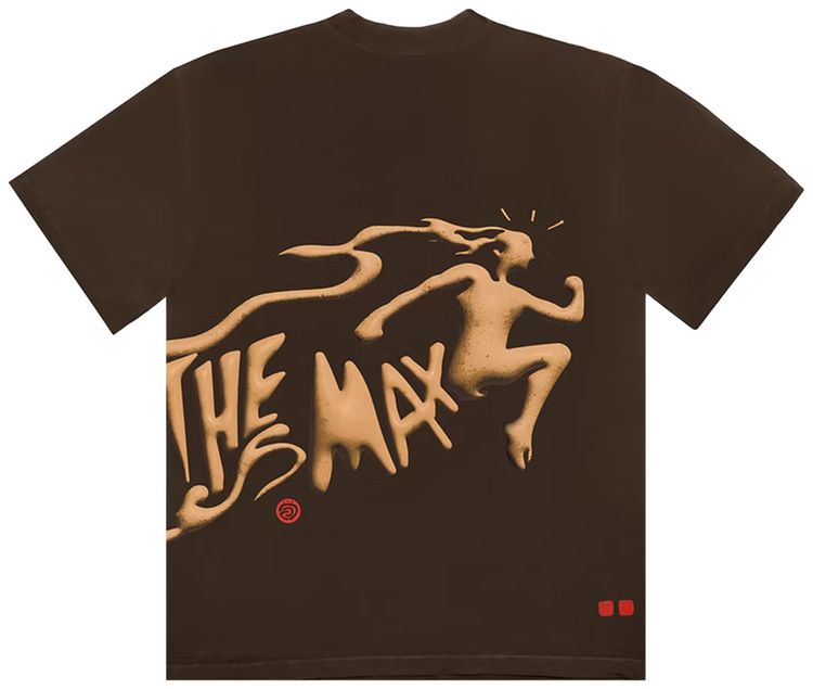Cactus Jack by Travis Scott 2 The Max Tee Brown