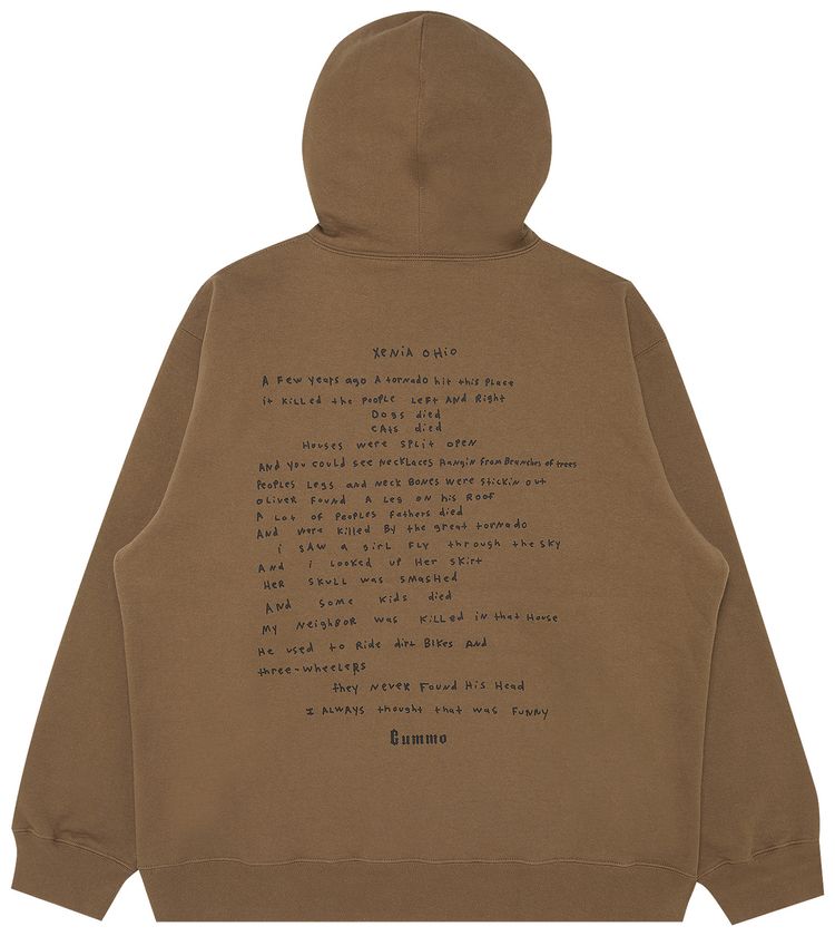 Supreme Gummo Hooded Sweatshirt Olive Brown