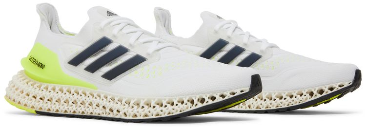 Adidas Ultra 4DFWD White Solar Yellow