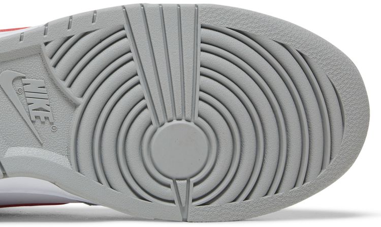 Nike Dunk High SE Athletic Club   Light Smoke Grey Gym Red