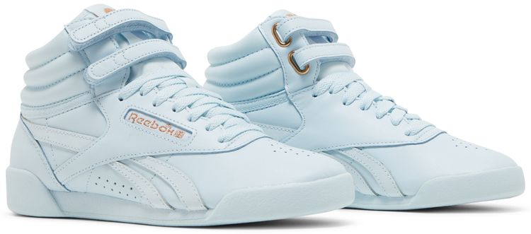 Cardi B x Reebok Freestyle High Big Kid Glass Blue