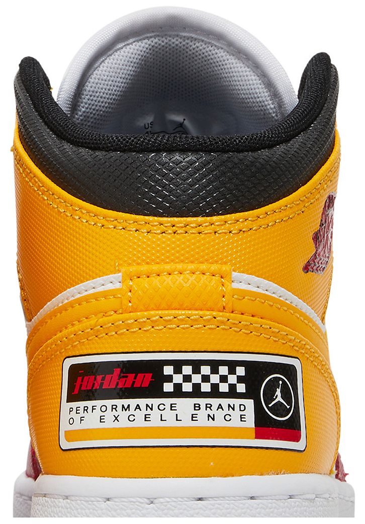 Air Jordan 1 Mid SE GS Motorsport