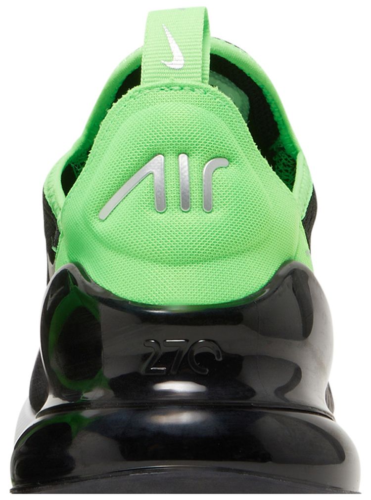 Nike Air Max 270 GS Black Green Strike