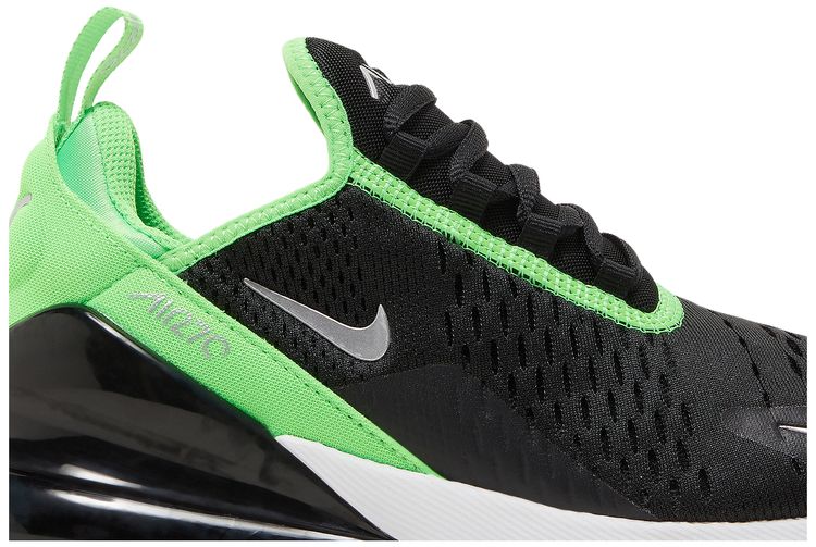 Nike Air Max 270 GS Black Green Strike