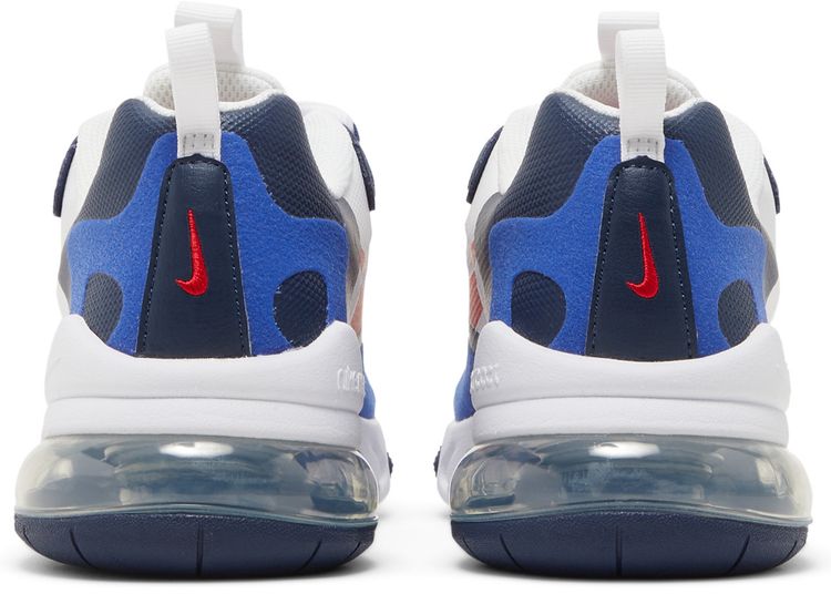 Nike Air Max 270 React GS White Midnight Navy Red