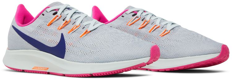 Nike Wmns Air Zoom Pegasus 36 Wolf Grey Regency Purple