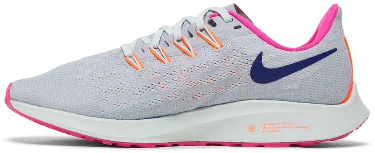 Nike Wmns Air Zoom Pegasus 36 Wolf Grey Regency Purple