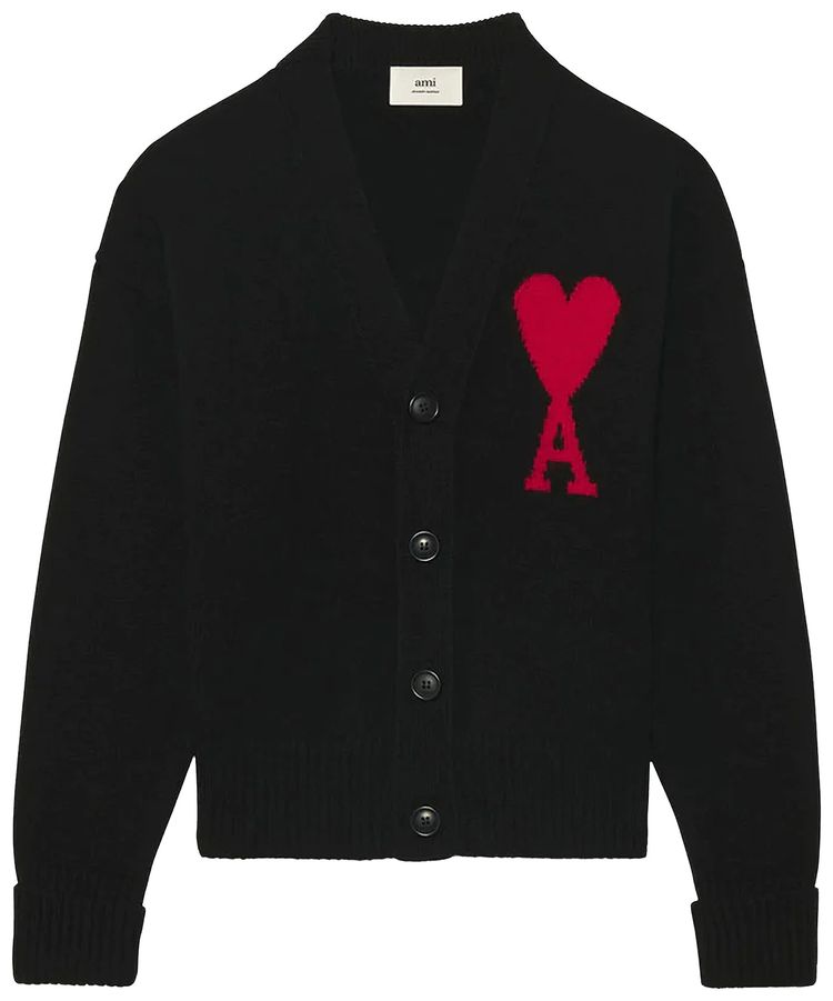 Ami Cardigan Black