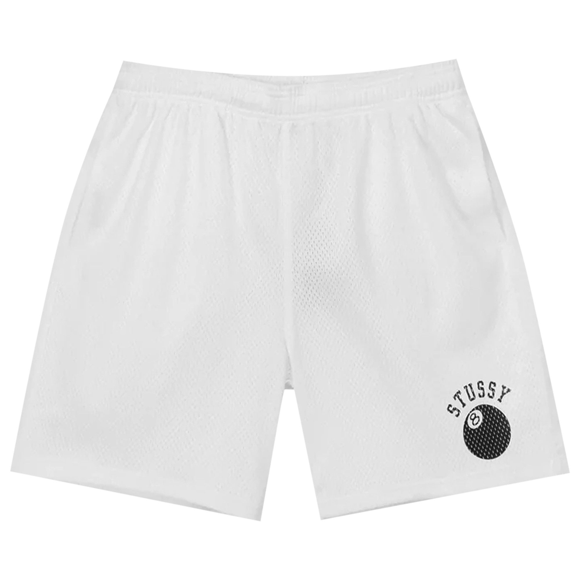 Buy Stussy 8-Ball Mesh Short 'White' - 112268 WHIT | GOAT