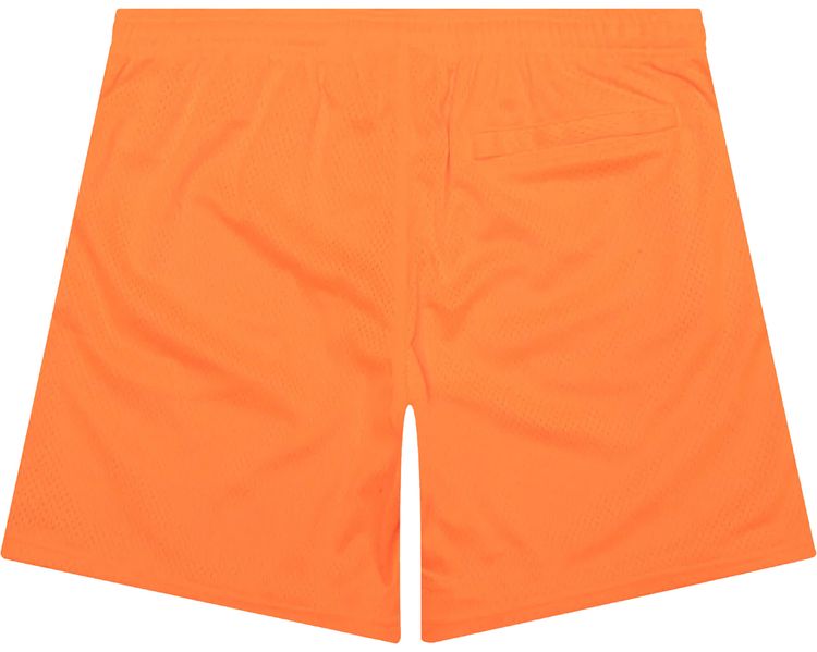 Stussy 8 Ball Mesh Short Orange