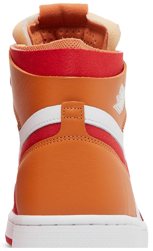 Wmns Air Jordan 1 Zoom Air Comfort Fire Red Hot Curry