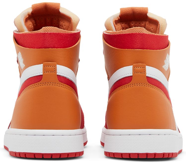Wmns Air Jordan 1 Zoom Air Comfort Fire Red Hot Curry