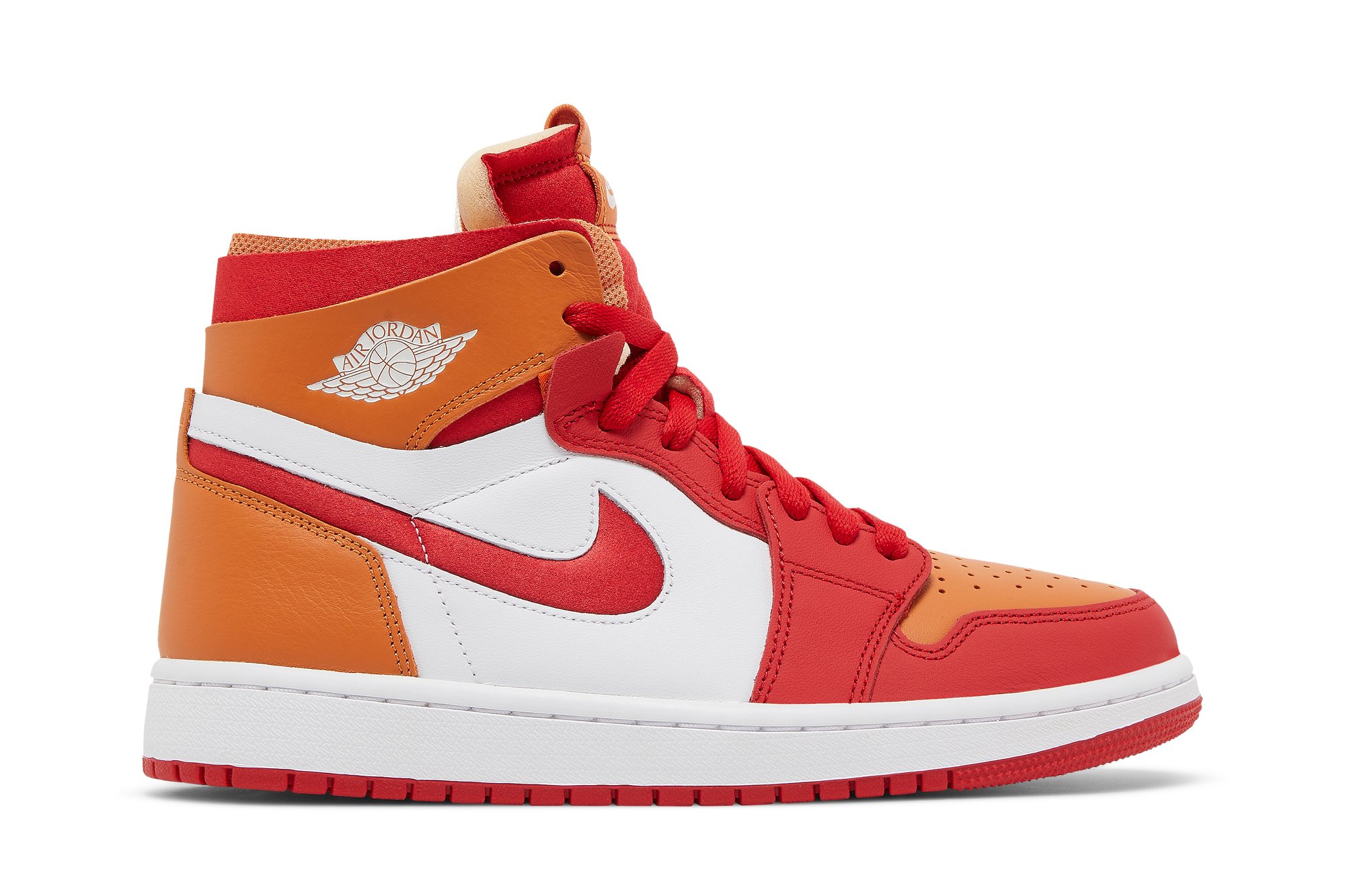 Buy Wmns Air Jordan 1 Zoom Air Comfort 'Fire Red Hot Curry' - CT0979 603 |  GOAT