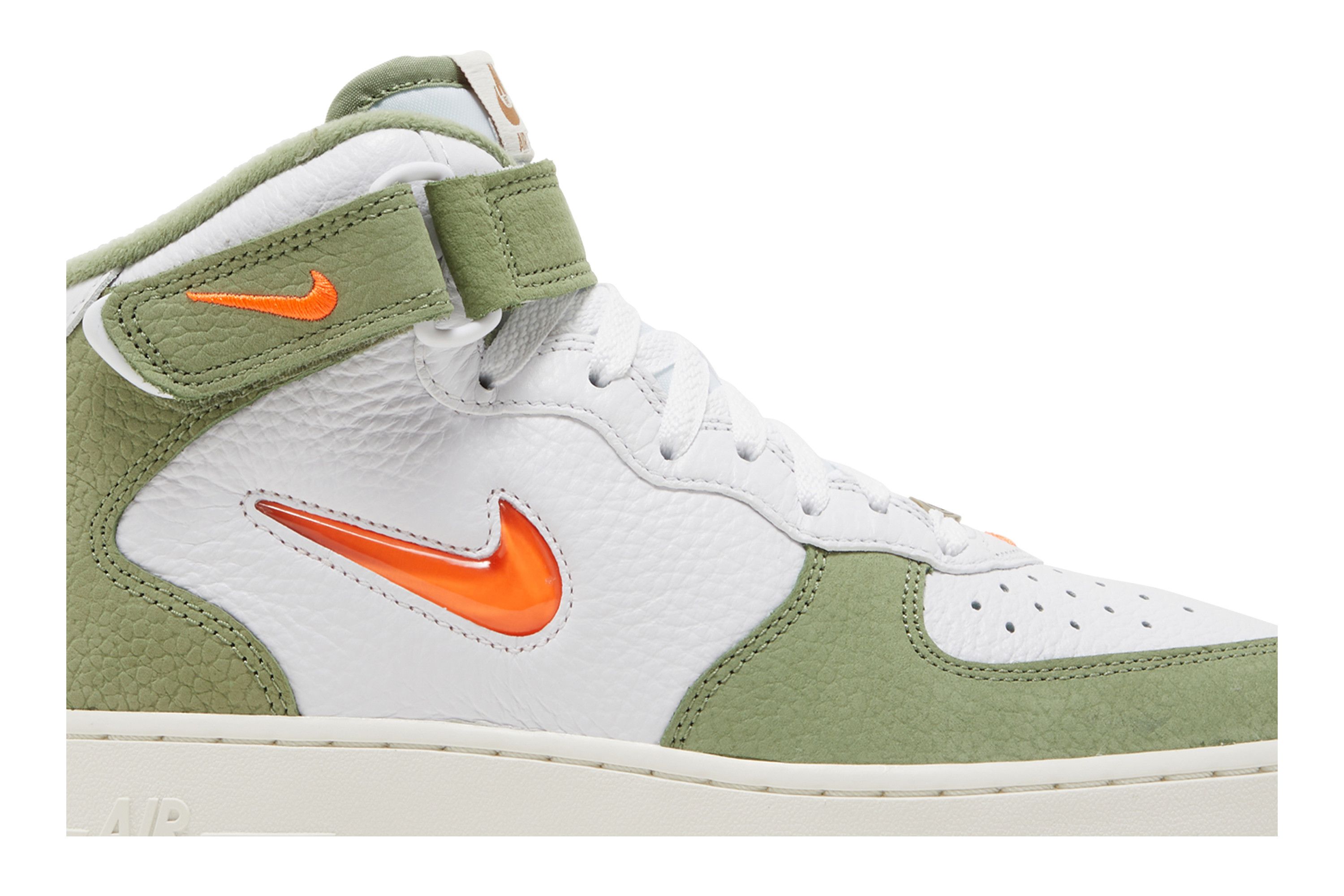 Green and orange air force 1 clearance