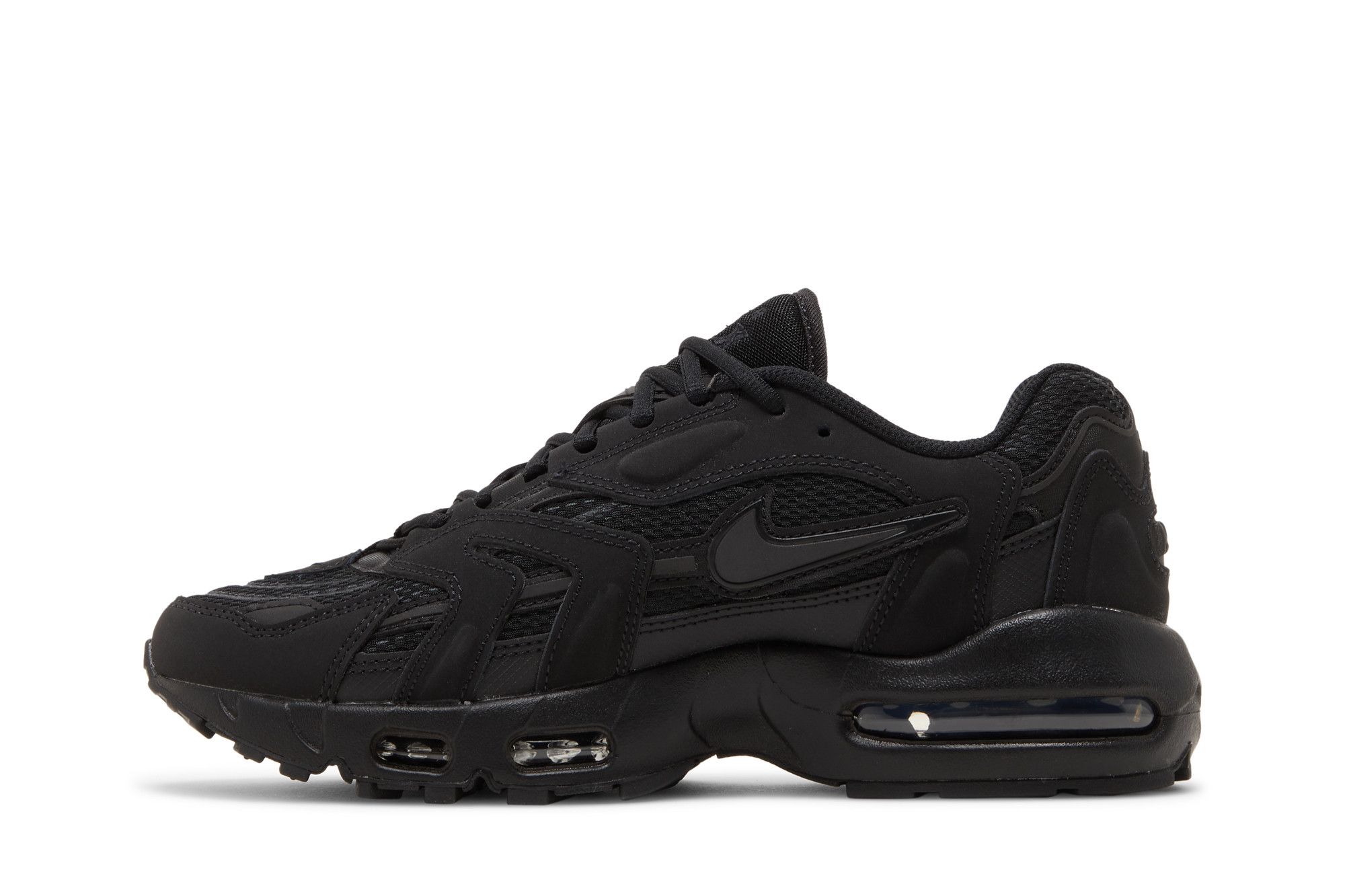 Black nike air max 96 clearance
