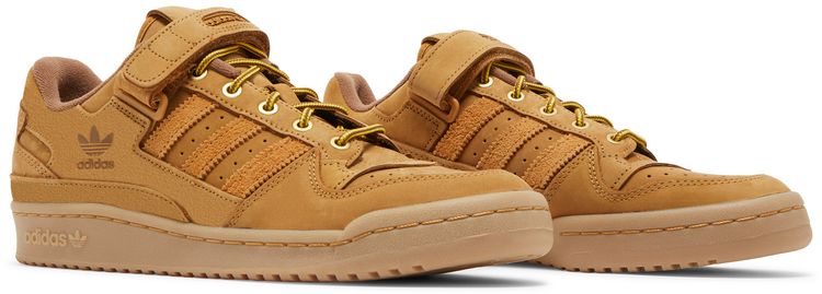 atmos x adidas Forum Low Wheat