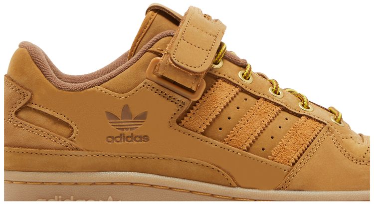 atmos x adidas Forum Low Wheat