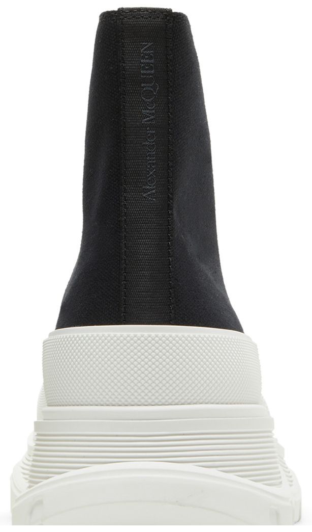 Alexander McQueen Tread Slick Boots Black White