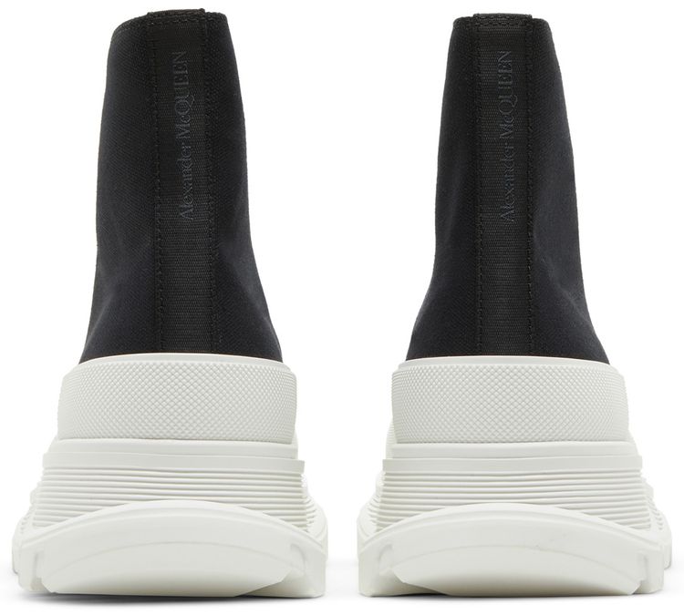 Alexander McQueen Tread Slick Boots Black White