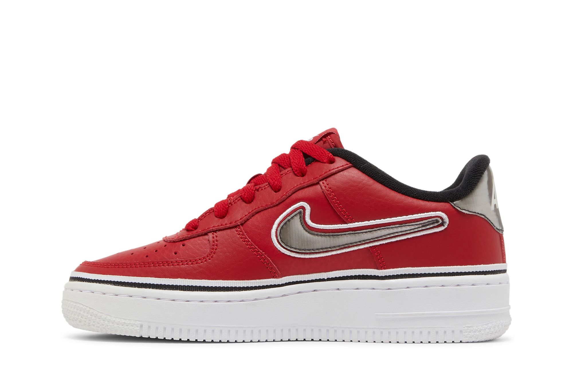Achetez des Air Force 1 LV8 Sport GS Varsity Red AR0734 600 GOAT FR