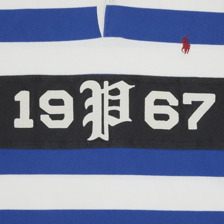 Pre Owned Polo Ralph Lauren University Polo Shirt Blue