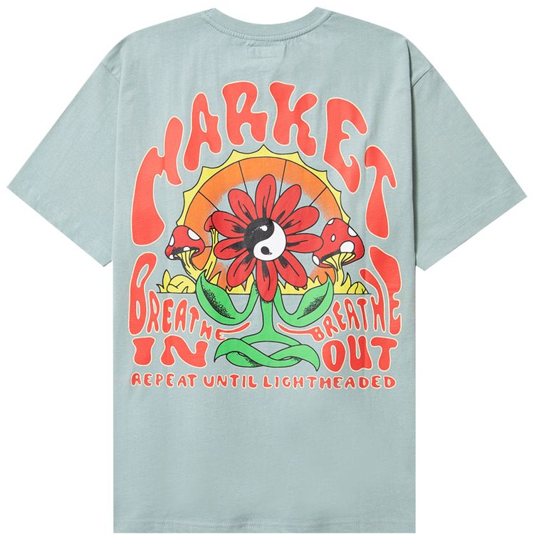 Market Breathwork T Shirt Green