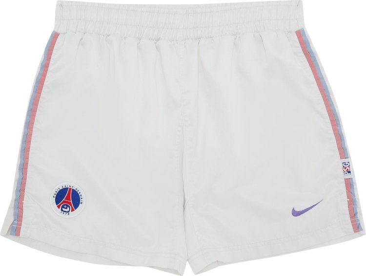 Vintage 1996 Nike Paris Saint-Germain Away Shorts 'White'