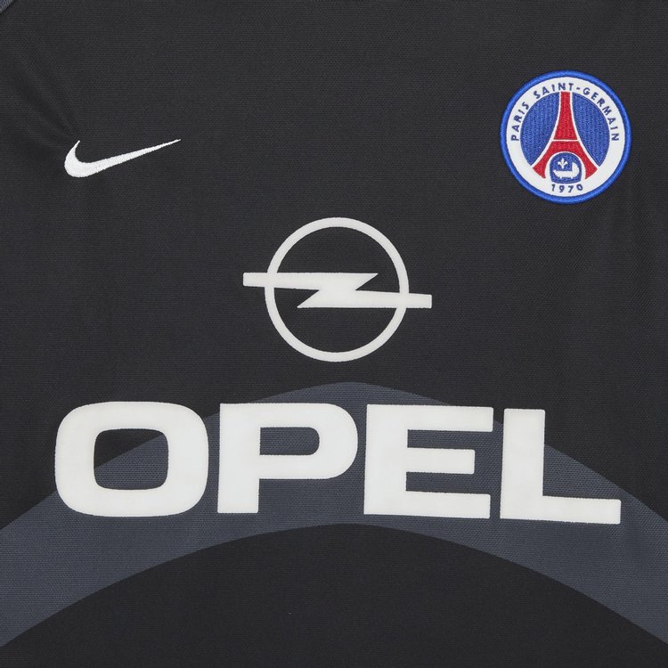 Vintage 2000 Nike Paris Saint Germain Player Issue Jersey Grey